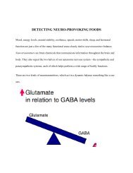 Yasko Methylation Chart