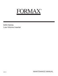 6204 Maint Manual 6e-Adjustments.pdf - Formax