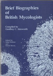 to download the full text - David Moore's World of Fungi: where ...