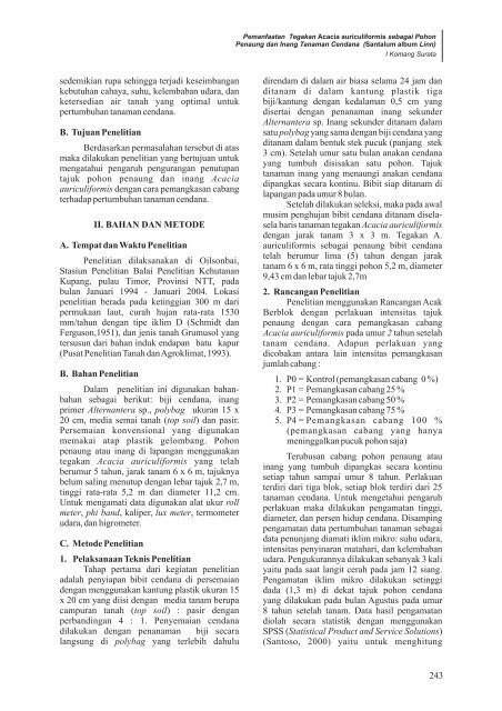 jurnal PHT Vol_7_No5_2010... - Pusat Litbang Hutan Tanaman