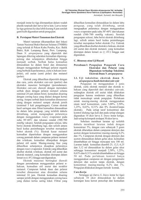 jurnal PHT Vol_7_No5_2010... - Pusat Litbang Hutan Tanaman