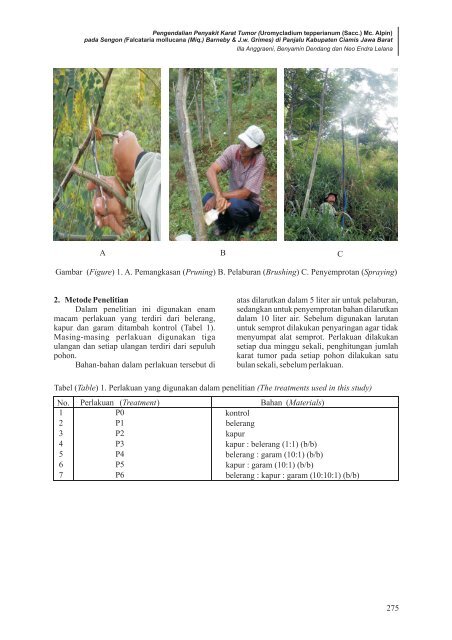 jurnal PHT Vol_7_No5_2010... - Pusat Litbang Hutan Tanaman