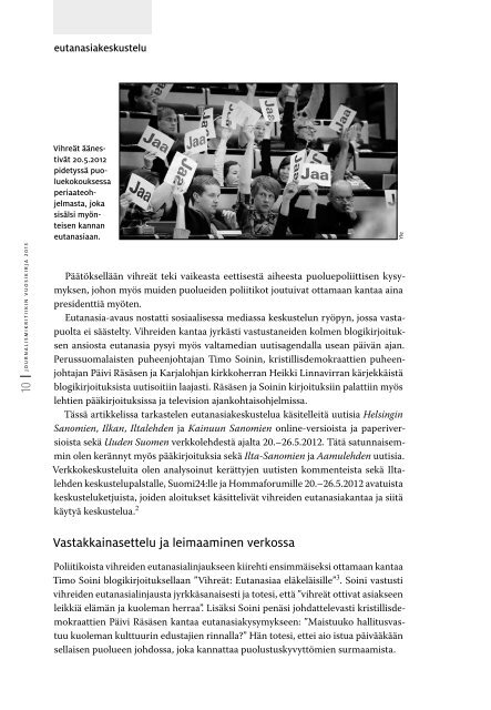 Journalismi kritiikin vuosikirja