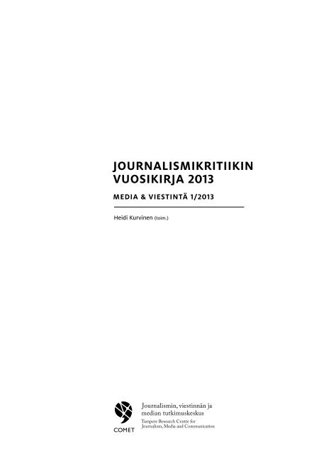 Journalismi kritiikin vuosikirja