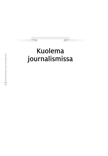 Journalismi kritiikin vuosikirja