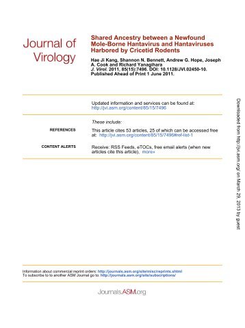View - Journal of Virology - American Society for Microbiology