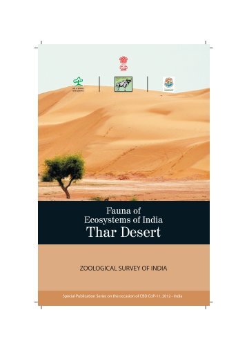 Desert Ecosystem Booklet aw.FH10 - Zoological Survey of India
