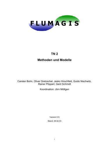 TN 2 Methoden und Modelle - flumagis
