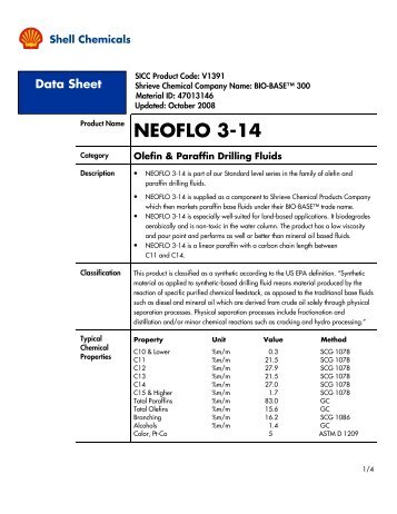 NEOFLO 3-14 - Shell