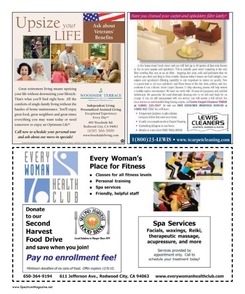 MORE in - The Spectrum Magazine - Redwood City's Monthly ...