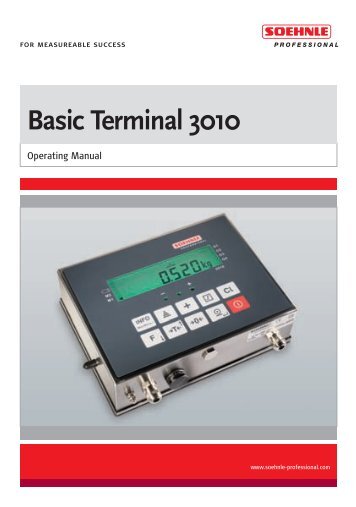 Basic Terminal 3010 - Zinner
