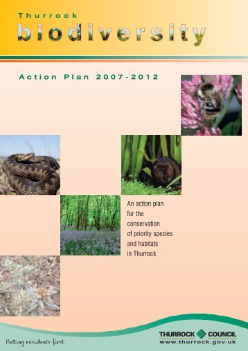 Thurrock Council - Biodiversity Action Plan 2007-2012