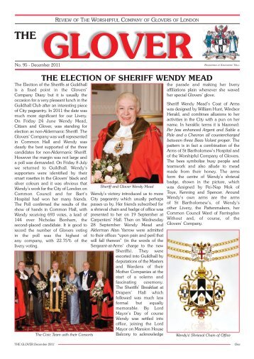 THE GLOVER December 2011 - The Worshipful Company of Glovers