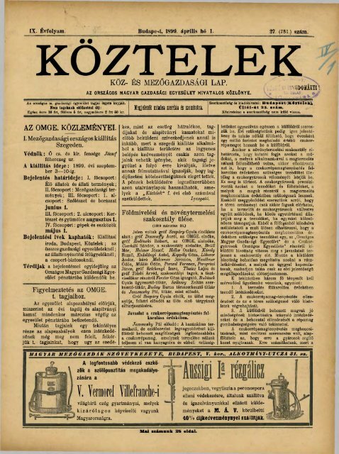 27. - Országos Mezőgazdasági Könyvtár