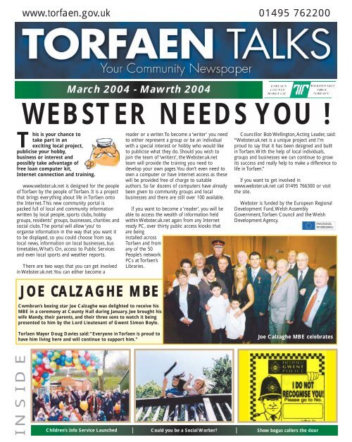 March 2004 Edition - Torfaen County Borough Council