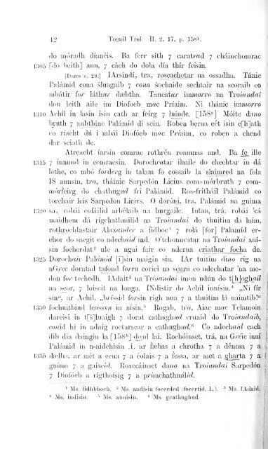 Irische Texte : mit ersetzungen und Wterbuch