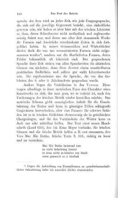 Irische Texte : mit ersetzungen und Wterbuch