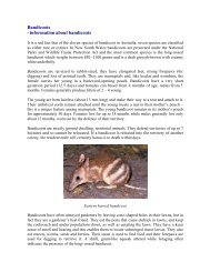 Bandicoots - Wildlife Protection Society of Australia