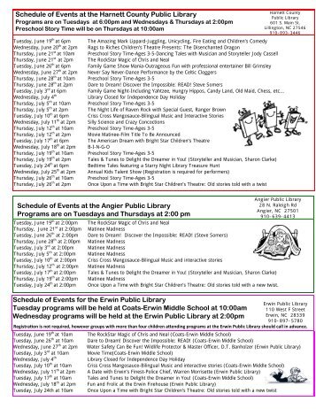 library programs events chillicothe ross county public library