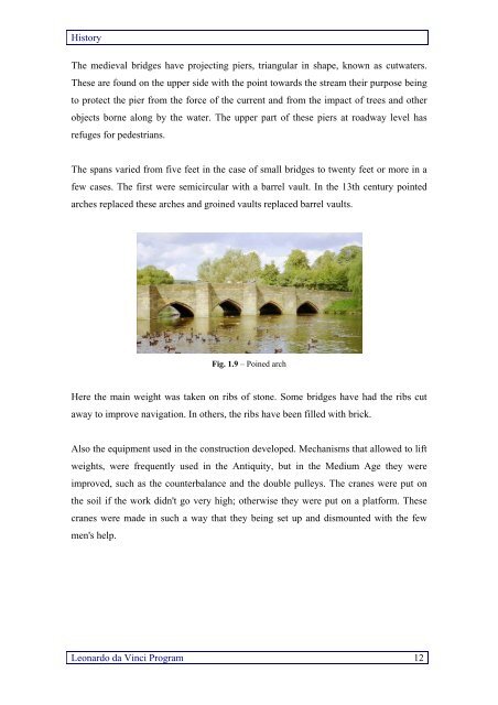 STRENGTHENING OF STONE MASONRY ARCH BRIDGES THREE ...