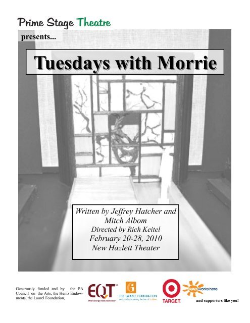 Tuesdays with Morrie, on stage - The Cultural Critic