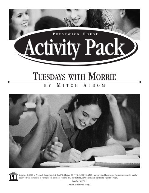 Tuesdays with Morrie (Student Packet)