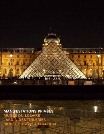 Manifestations privées MUsée DU LoUvre JarDin Des tUiLeries ...