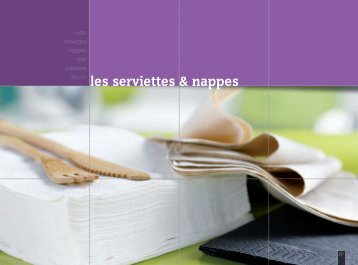 décors les serviettes & nappes - First Pack