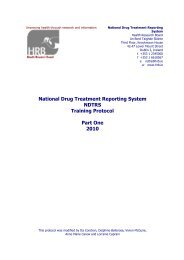 National Drug Treatment Reporting System NDTRS Training ...