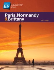 Paris, Normandy &Brittany - EF Tours