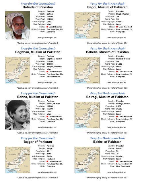 Afshari of Afghanistan Aimaq, Char of Afghanistan ... - Joshua Project