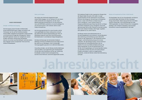 Geschäftsbericht 2006 - Regionalwerke AG Baden