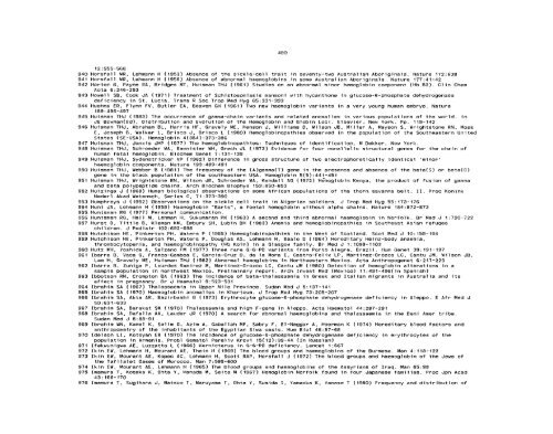 SCOOTER82a_Livingstone_Frequencies of Hemoglobin Variants ...