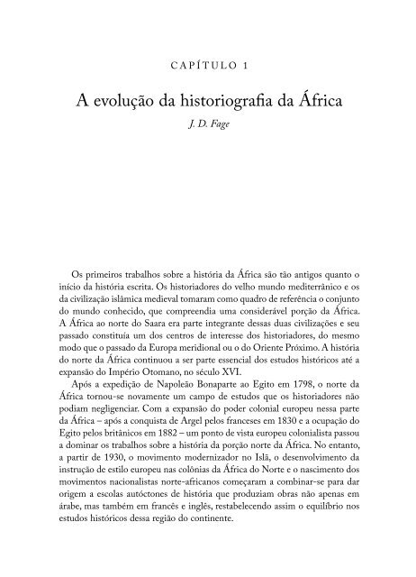 Metodologia e Pré-História da África - unesdoc - Unesco