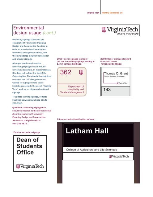 Branding and Identity - Virginia Tech