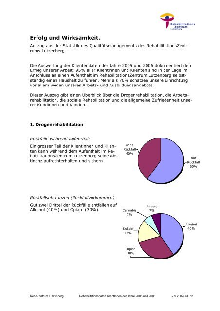 Mehr - RehabilitationsZentrum Lutzenberg