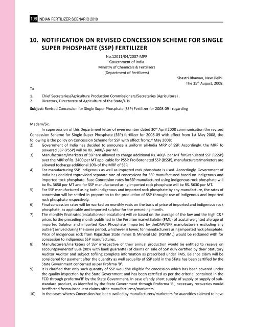 Indian-Fertilizer-Scenario - Department of Fertilizers