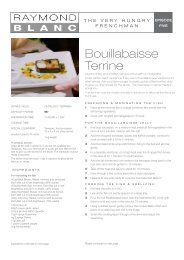 TVHF Bouillabaisse Terrine.pdf - Raymond Blanc