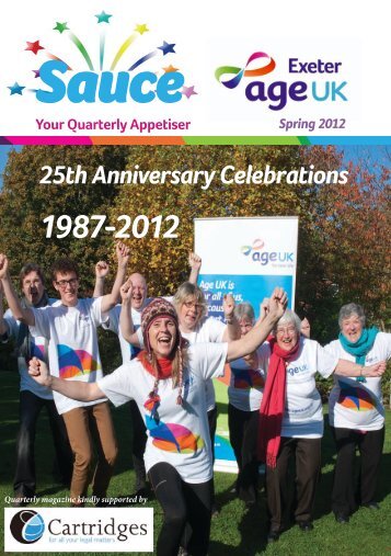 Age UK Exeter Sauce Magazine Spring 2012