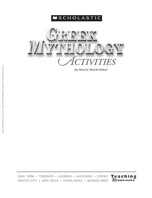 6th Grade Greek Mythology Activities Pdf Csdela6 Home