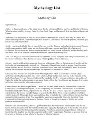 Mythyology List bigu-0.pdf - Mayfield City School District