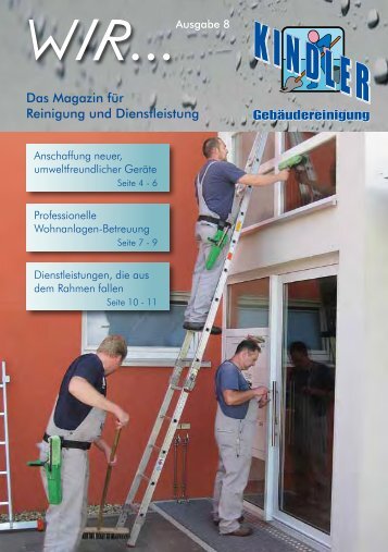 WIR-Magazin Ausgabe 08 - Kindler Gebäudereinigung GmbH