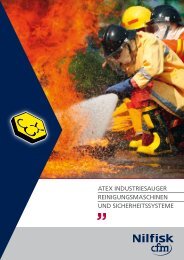 Nilfisk-CFM ATEX Industriesauger Reinigungsmaschinen und ...