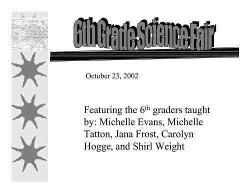 Science Fair pdf