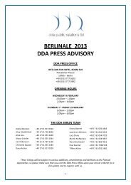 Download Press Release - DDA