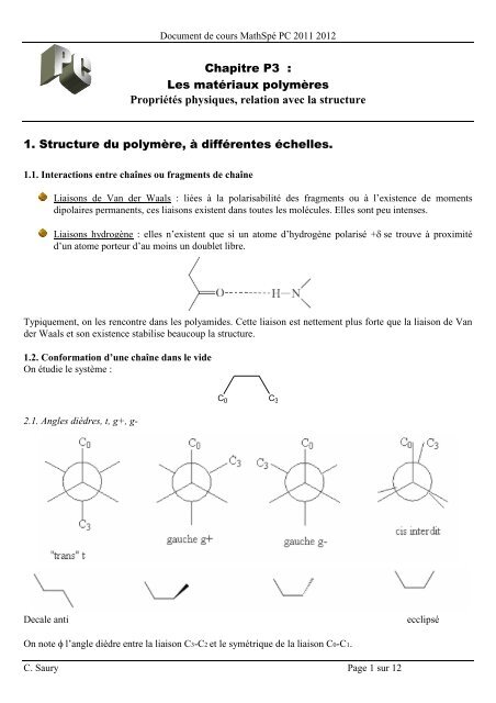 cours polymere 3