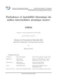 Turbulence et instabilité thermique du milieu interstellaire atomique ...