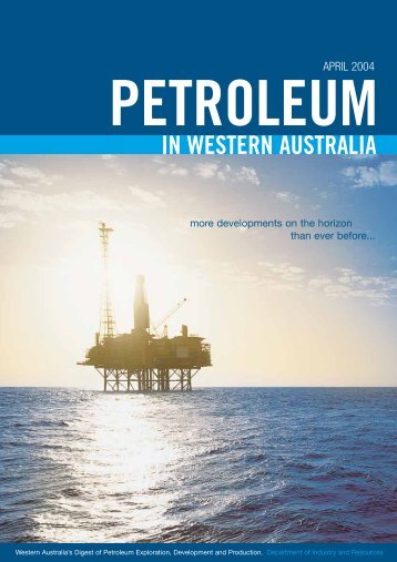 IN WESTERN AUSTRALIA - Department of Mines and Petroleum