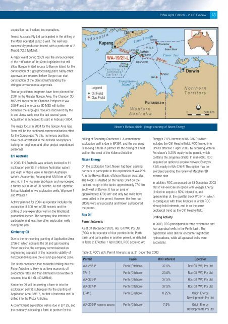 IN WESTERN AUSTRALIA - Department of Mines and Petroleum