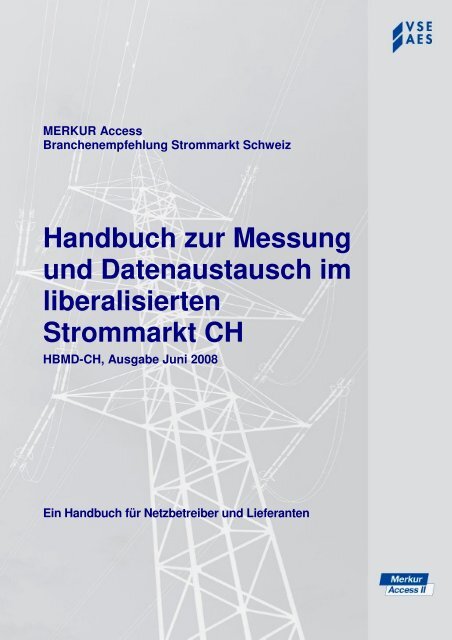 Handbuch zur Messung und Datenaustausch im liberalisierten - VSE